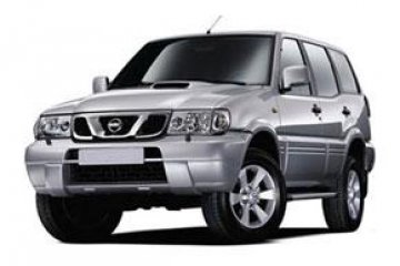 Nissan Terrano 7 SEATER A/C car for hire in Paphos Cyprus
