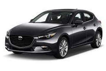 Mazda 3 Manual A/C car for hire in Paphos Cyprus