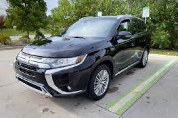 Mitsubishi Outlander Hybrid  car for hire in Paphos Cyprus