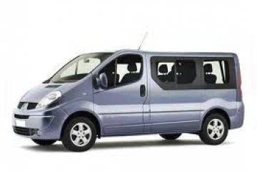 Opel Vivaro 9 Seated car for hire in Paphos Cyprus